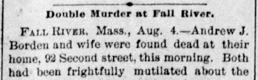 Borden double murder